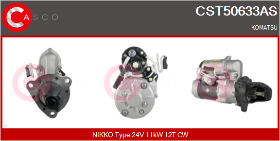 CASCO Mot.Avv.KOMATSU