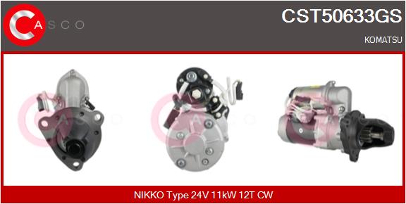 CASCO Mot.Avv.KOMATSU