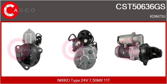 CASCO Mot.Avv.KOMATSU
