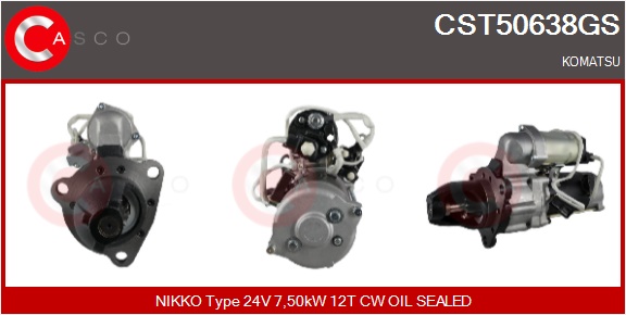 CASCO Mot.Avv.KOMATSU