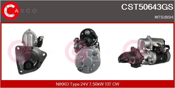 CASCO Mot.Avv.MITSUBISHI INDUSTRIAL