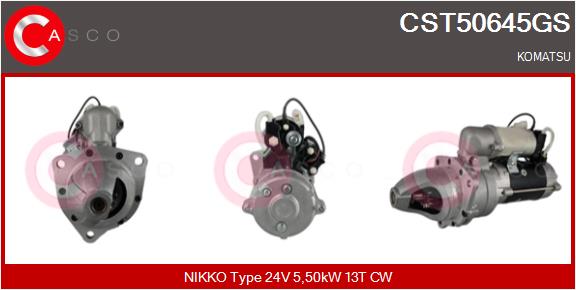 CASCO Mot.Avv.KOMATSU