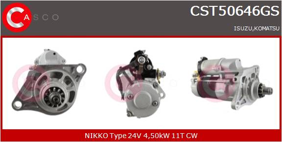 CASCO Mot.Avv.KOMATSU