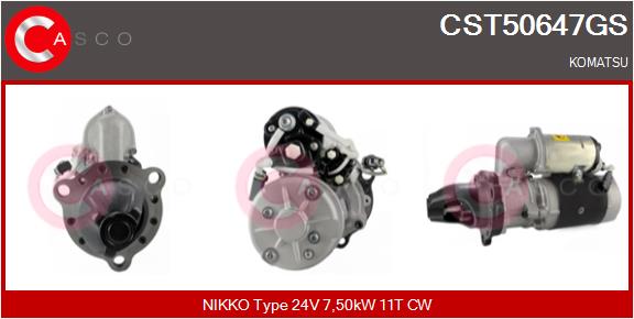 CASCO Mot.Avv.KOMATSU