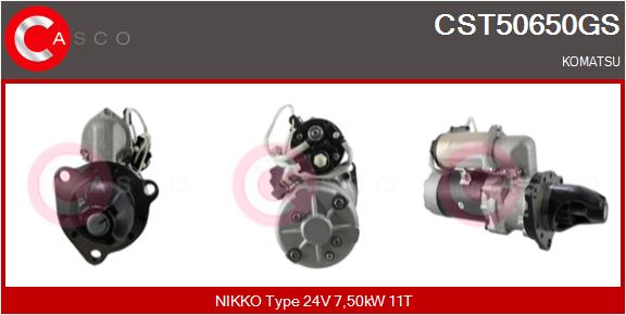CASCO Mot.Avv.KOMATSU