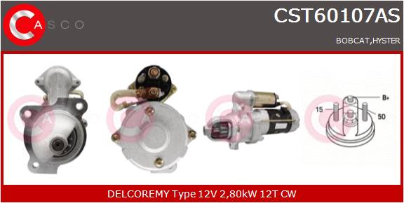 CASCO Mot.Avv.BOBCAT,HYSTER