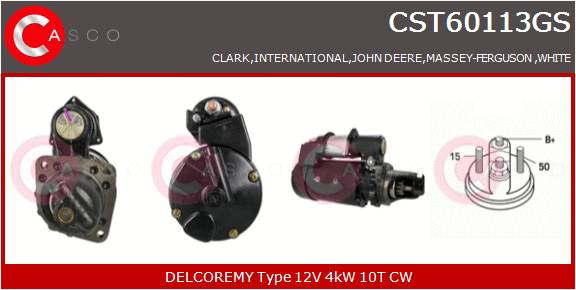 CASCO MOT. AVVIAMENTO  JOHN DEERE