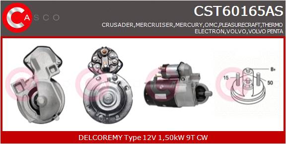 CASCO Mot.Avv.MERCURY,VOLVO MARINE