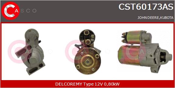 CASCO Mot.Avv.JOHN DEERE, KUBOTA