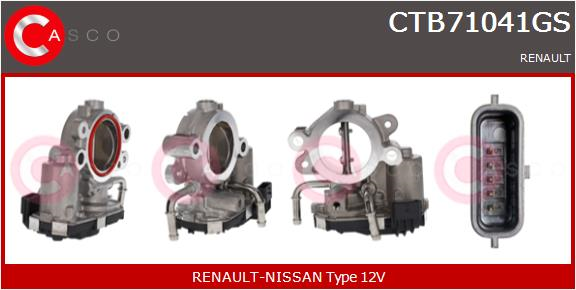 CASCO Corpo farfallato GRAND SCENIC, KADJAR, KOLEO