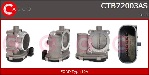 CASCO Corpo farfallato FORD