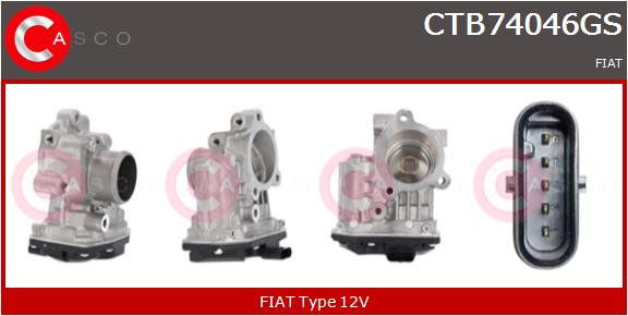 CASCO Corpo farfallato FIAT GROUP