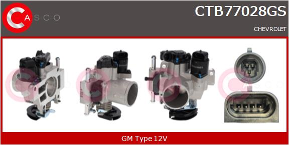 CASCO Corpo farfallato CHEVROLET