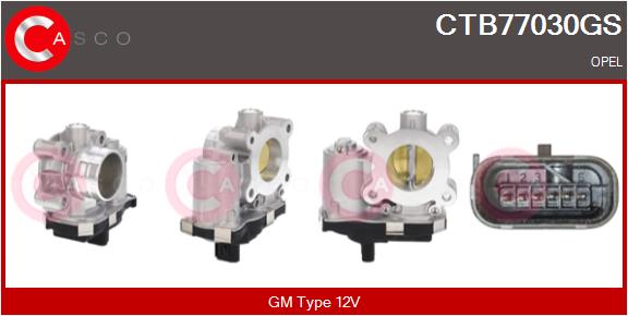 CASCO Corpo farfallato GM