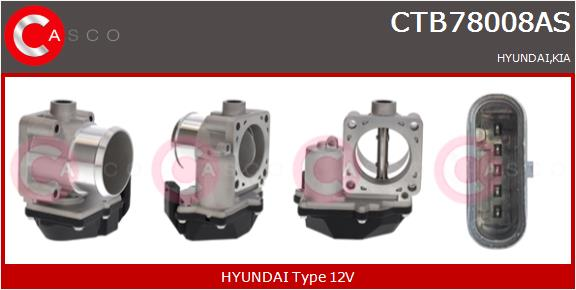 CASCO Corpo farfallato HYUNDAI,KIA