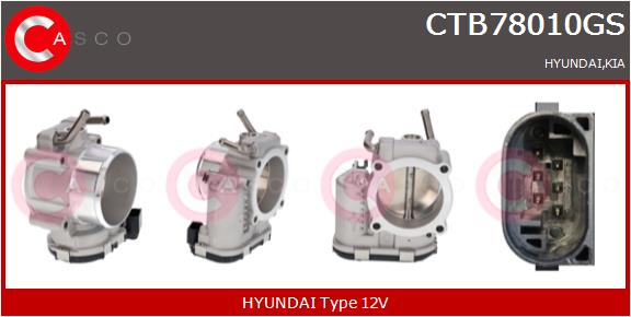 CASCO Corpo farfallato HYUNDAI,KIA