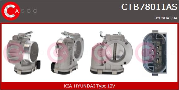CASCO Corpo farfallato HYUNDAI