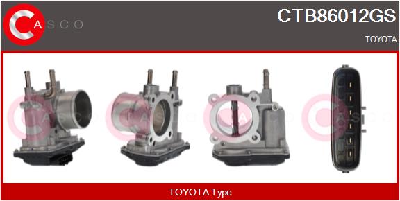 CASCO Corpo farfallato TOYOTA