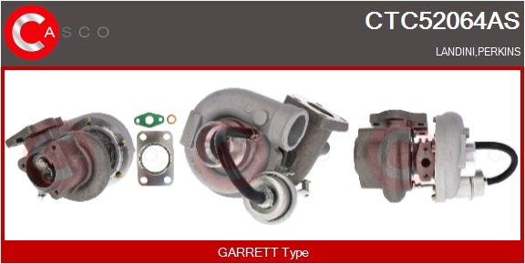 CASCO Turbocompressore, Sovralimentazione PERKINS