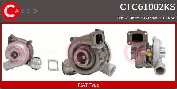 CASCO TURBOCOMPRESSORE  IVECO