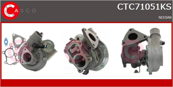 CASCO TURBOCOMPRESSORE  RENAULT-NISSAN