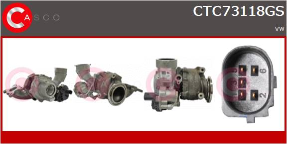 CASCO TURBOCOMPRESSORE  VAG