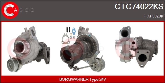 CASCO Turbocompressore, Sovralimentazione FIAT,OPE