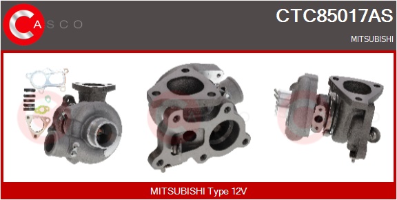 CASCO Turbocompressore, Sovralimentazione MITSUBIS