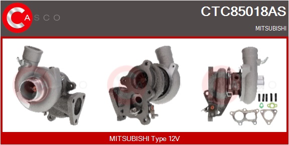 CASCO Turbocompressore, Sovralimentazione MITSUBIS