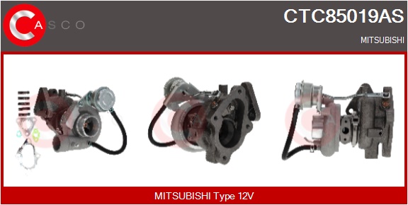 CASCO Turbocompressore, Sovralimentazione MITSUBIS