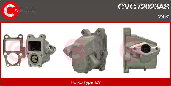 CASCO Valvola ricircolo gas scarico-EGR VOLVO