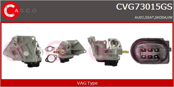 CASCO VALVOLA EGR   VAG