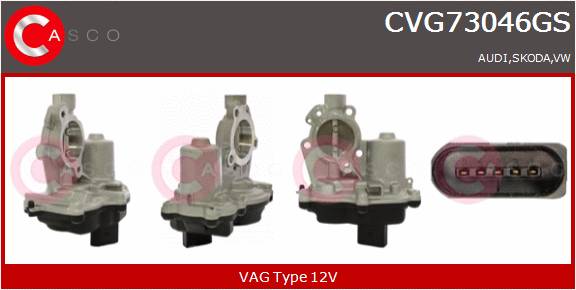 CASCO VALVOLA EGR   VAG