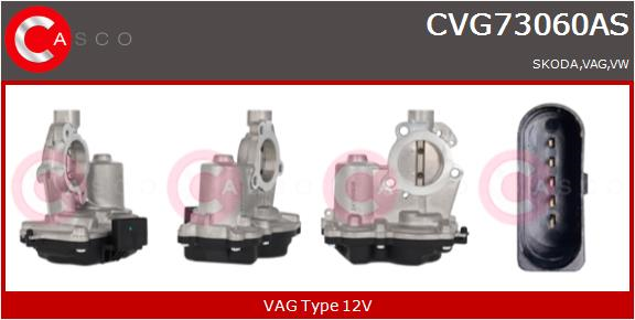 CASCO Valvola ricircolo gas scarico-EGR VAG