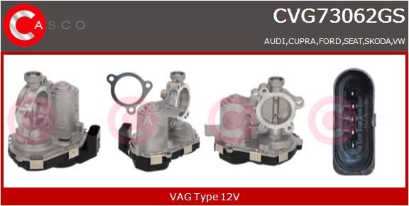 CASCO Valvola ricircolo gas scarico-EGR VAG