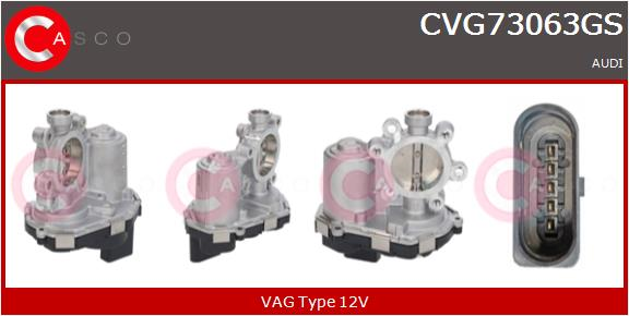 CASCO Valvola ricircolo gas scarico-EGR VAG