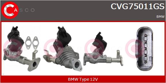 CASCO VALVOLA EGR   BMW