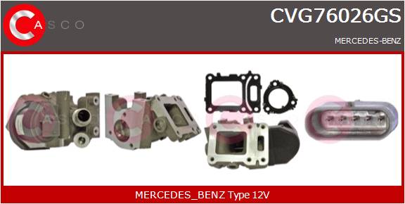 CASCO VALVOLA EGR   MERCEDES