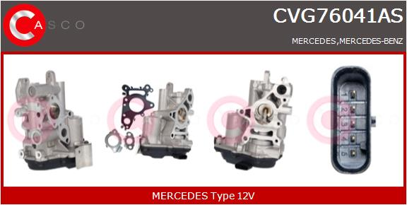 CASCO Valvola ricircolo gas scarico-EGR MERCEDES