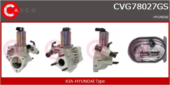 CASCO VALVOLA EGR   HYUNDAI, KIA