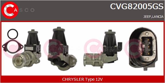 CASCO VALVOLA EGR   CHRYSLER