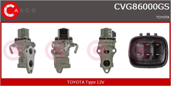CASCO VALVOLA EGR   TOYOTA-LEXUS-DAIHATSU