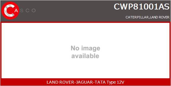 CASCO POMPA LAVAVETRO  LAND ROVER