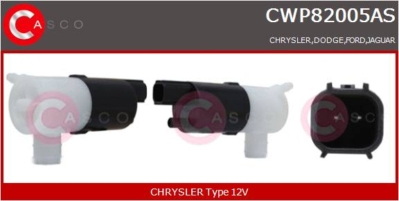 CASCO POMPA LAVAVETRO  CHRYSLER