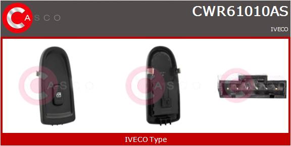 CASCO INTERRUTTORE ALZAVETRO  IVECO