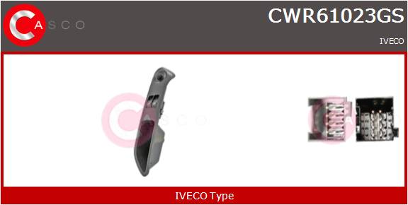 CASCO INTERRUTTORE ALZAVETRO  IVECO