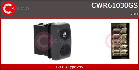 CASCO Interruttore, Alzacristallo IVECO