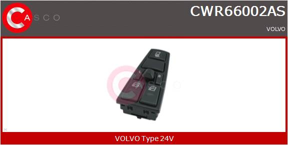 CASCO INTERRUTTORE ALZAVETRO  VOLVO_TRUCK