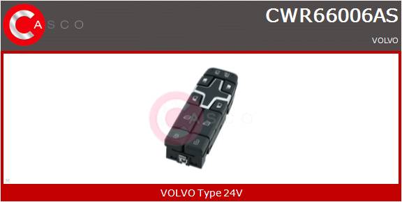 CASCO INTERRUTTORE ALZAVETRO  VOLVO_TRUCK