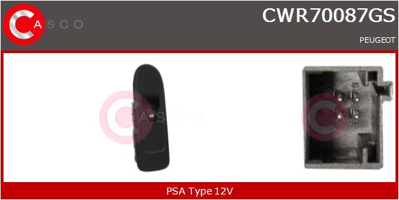 CASCO INTERRUTTORE ALZAVETRO  PSA